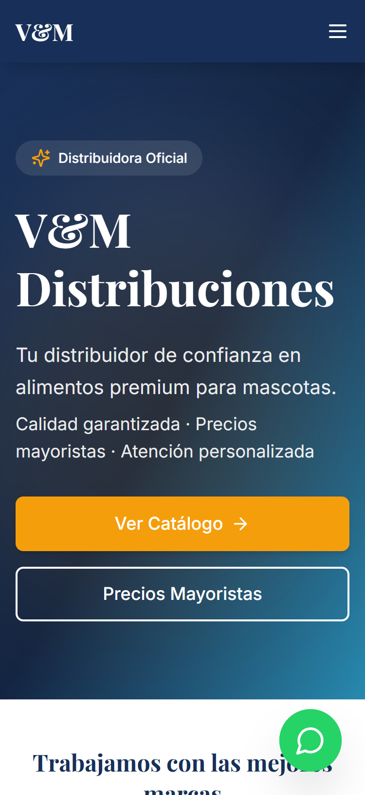 V&M Distribuciones - Distribución y logística eficiente